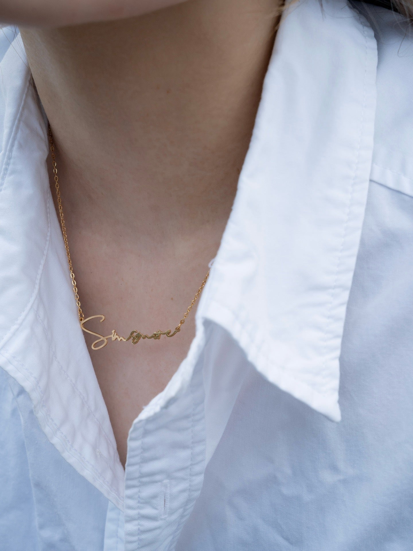 The Alphabet of You- Necklace